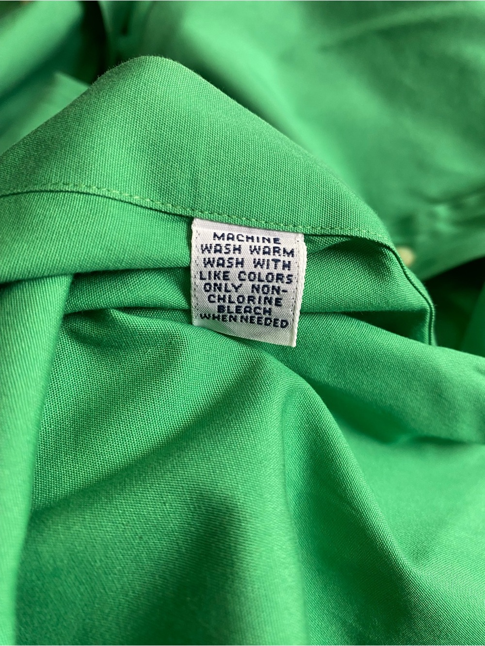 BLAKE by Ralph Lauren XL Green Button-Down Shirt with Blue Pony - Picture 4 of 11
